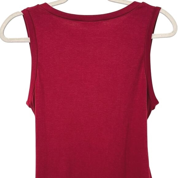 Lillusory Sleeveless Wrap Front T-shirt Mini Dress NWT - Picture 8 of 12